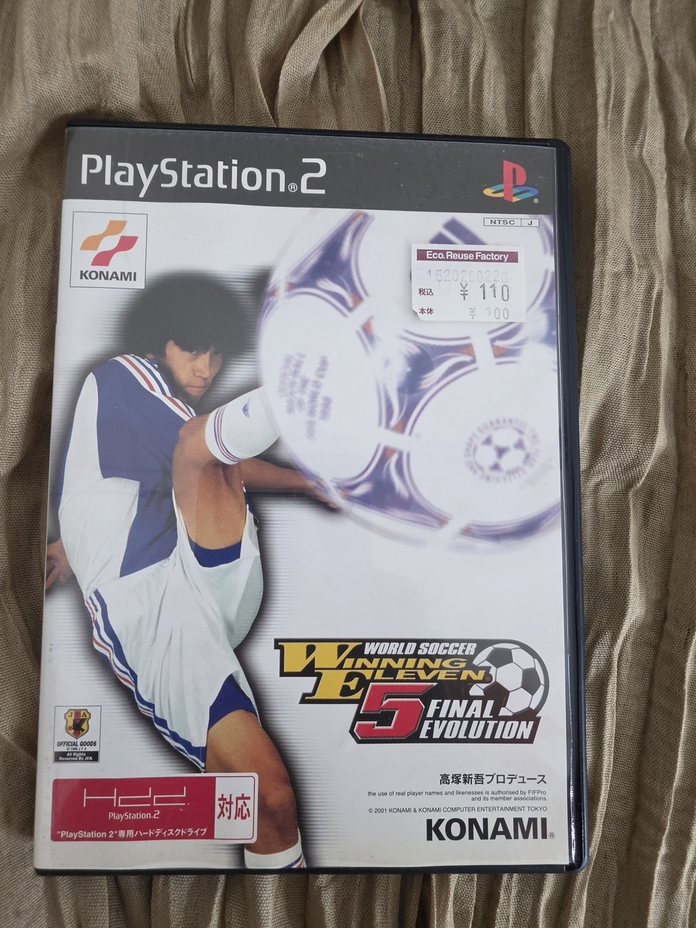 World Soccer Winning Eleven 5 Final Evolution PS2 Japan (Region Locked) JPN